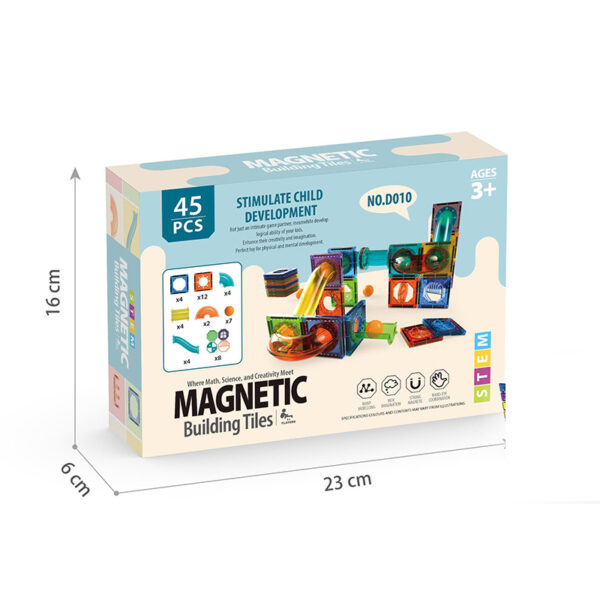 D010 magnetic marble run block - Image 2