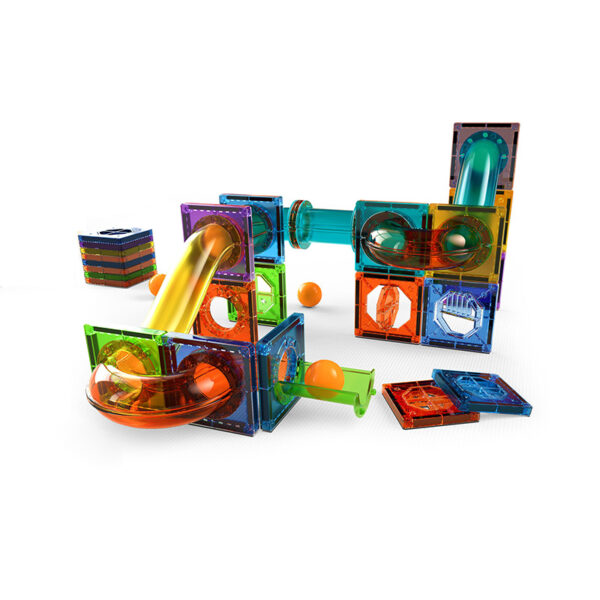 D010 magnetic marble run block