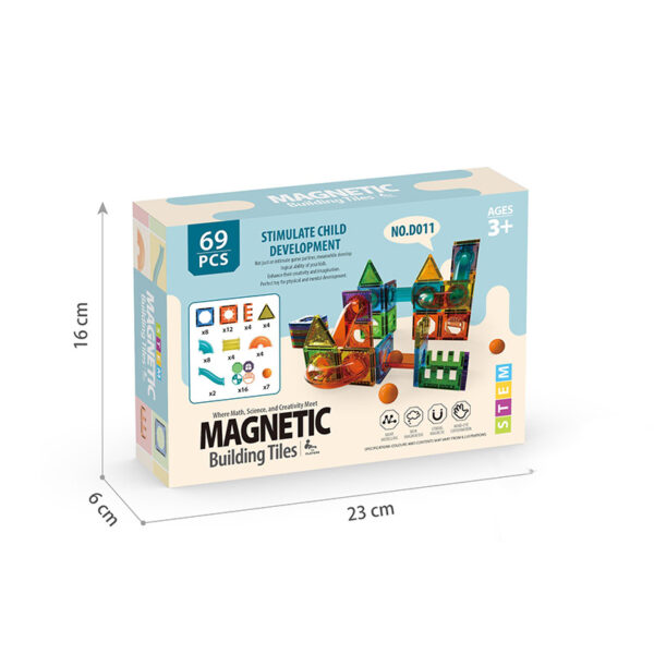 D011 magnetic marble run block - Image 2