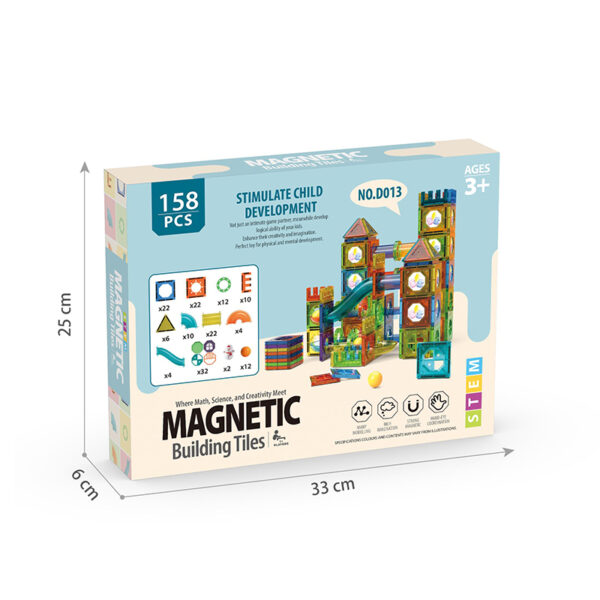 D013 magnetic marble run block - Image 2