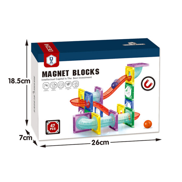 HD384A magnetic marble run block - Image 2