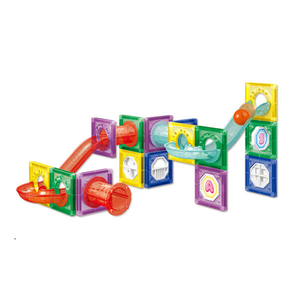 HD384A magnetic marble run block