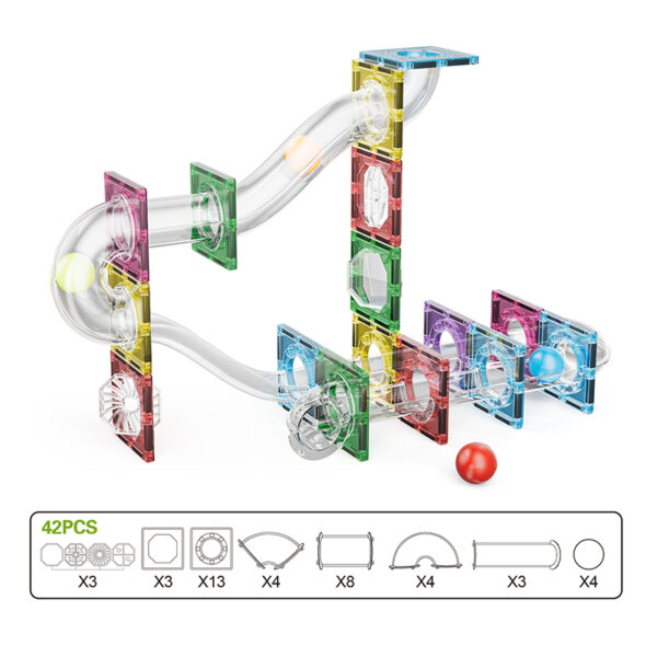 S-1062 magnetic marble run block