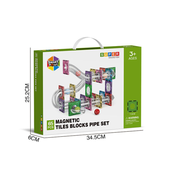 S-1064 magnetic marble run block - Image 2