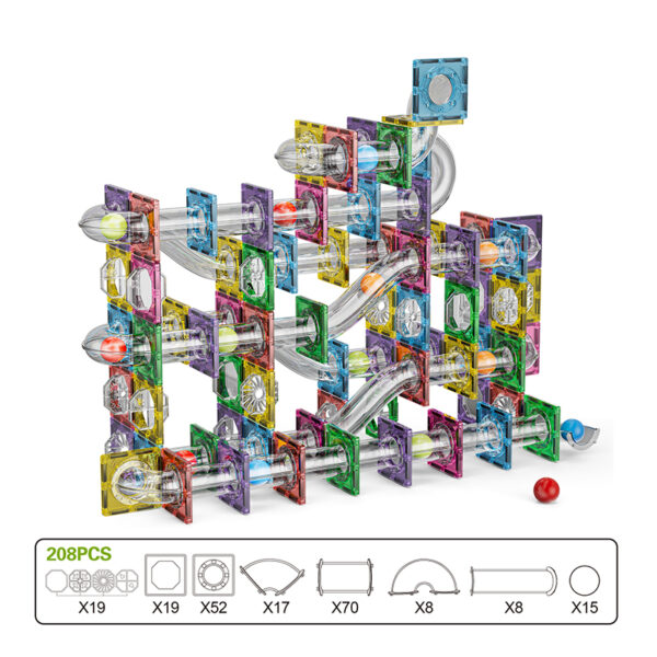 S-1072 magnetic marble run block